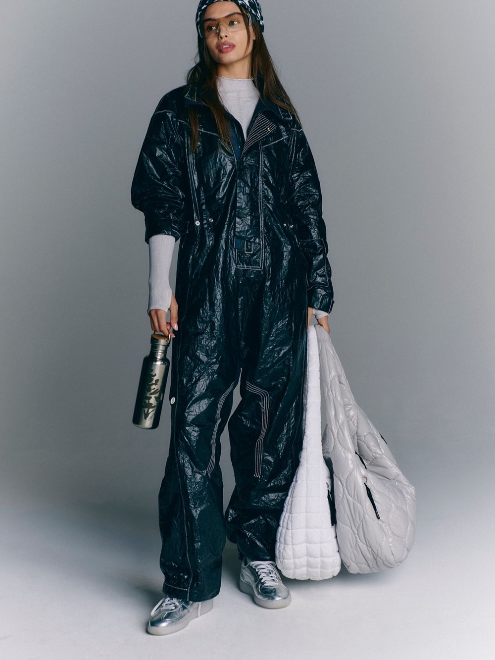 Free People Movement Rough Rider Tyvek Jumpsuit